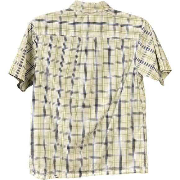 Canyon River Blues Boy Shirt Plaid Checkered Button Down Size M - Picture 2 of 8